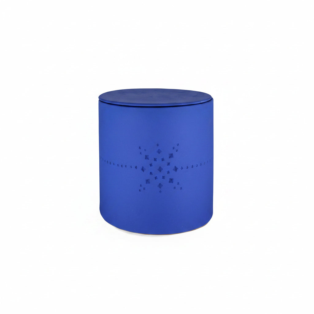 5-wick Izza Bleu XL Mandarine Majorelle Scented Candle, 20cm, 400 hours
