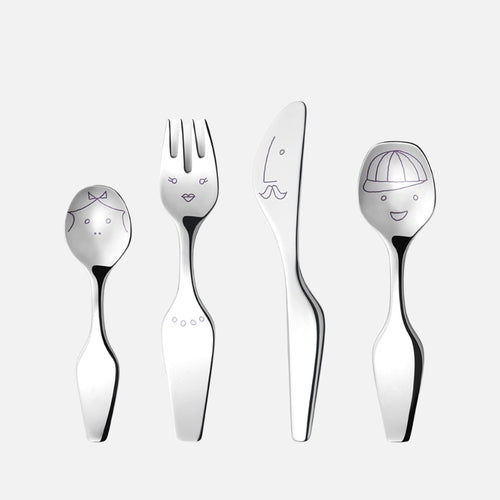 ALFREDO The Twist Family, 4 pcs. cutlery set