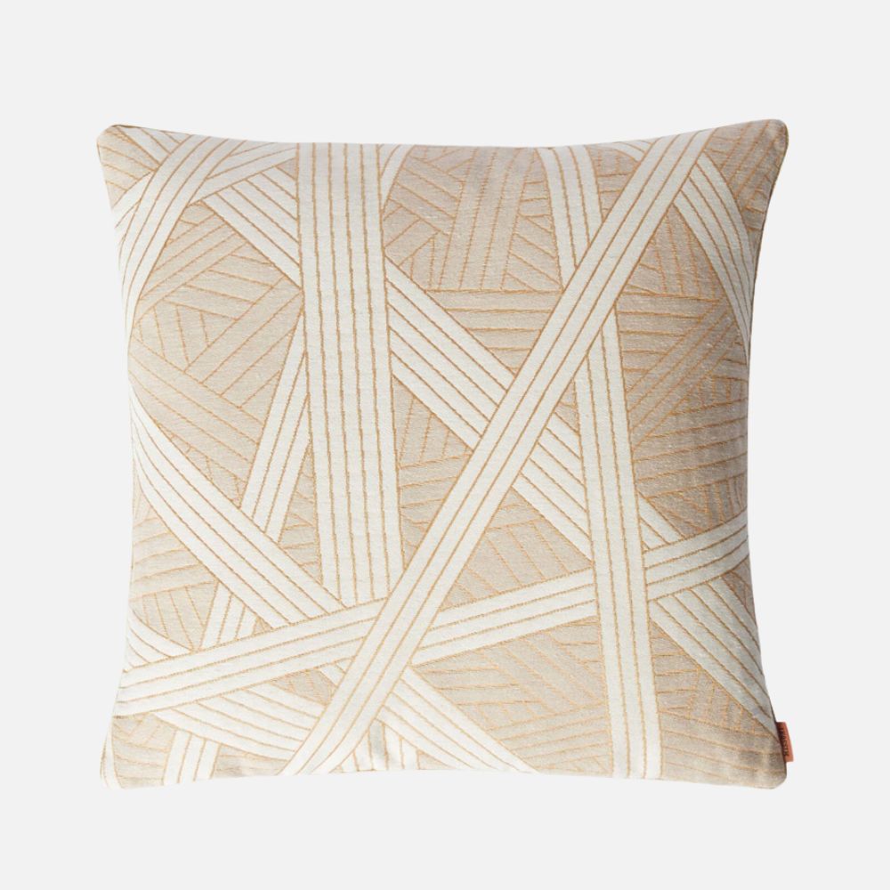 Nastri cushion 40x40cm with stitching