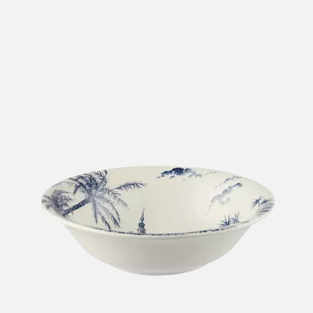 Set of 4 US bowls - Blue mismatched ( Ø 16.5 cm x 32 cl)