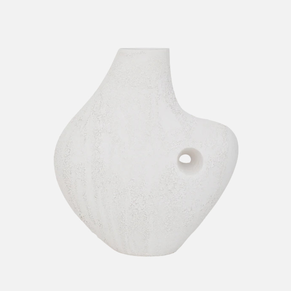 Talvi Handmade Ceramic Vase – White