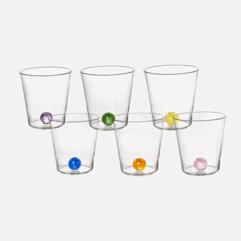 Mabouls Tumblers, 1 Boule, Set of 6