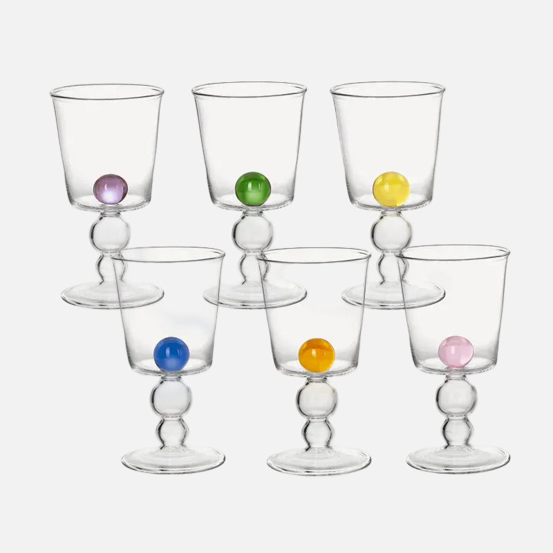 Mabouls Glasses, 3 Boules, Box of 6