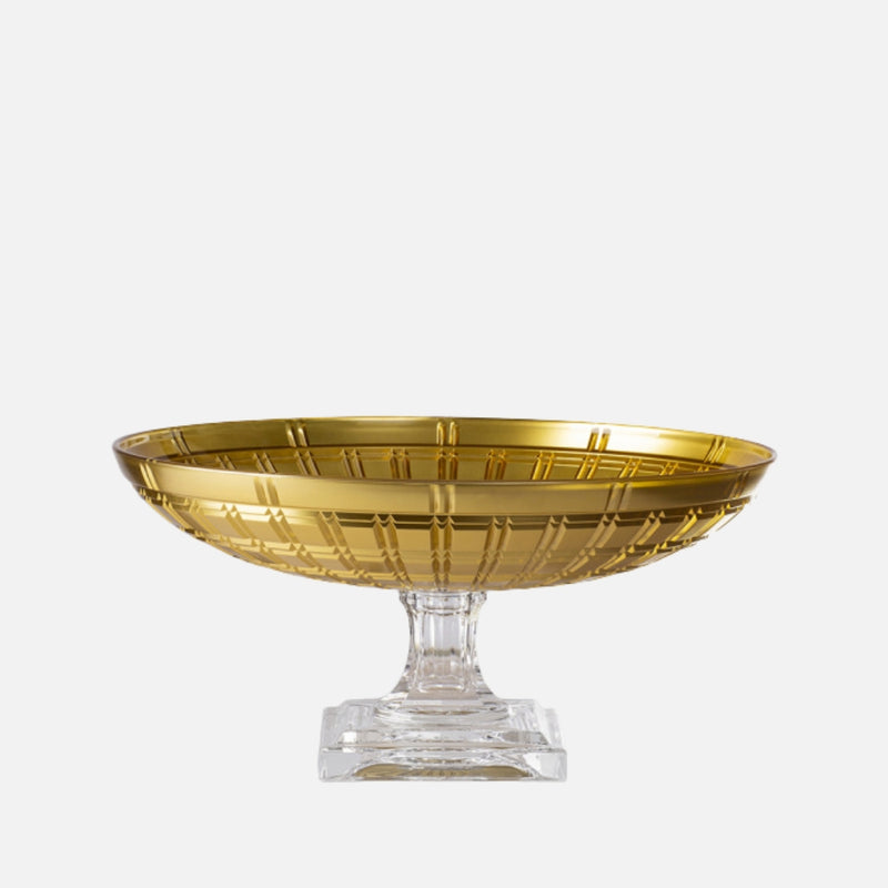 Susan Gold Footed Bowl, Gold, 31cm