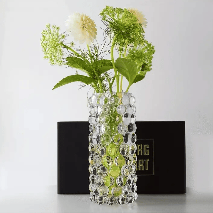 Boule Hurricane Vase, Clear