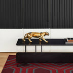 Panther Sculpture Golden