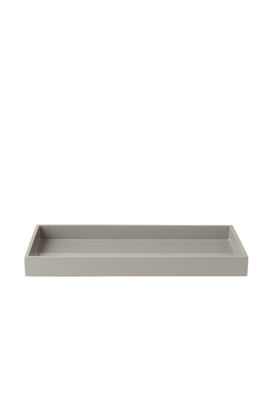 صينية LUXLacquer، لون بني فاتح، 38x19x3.5 سم