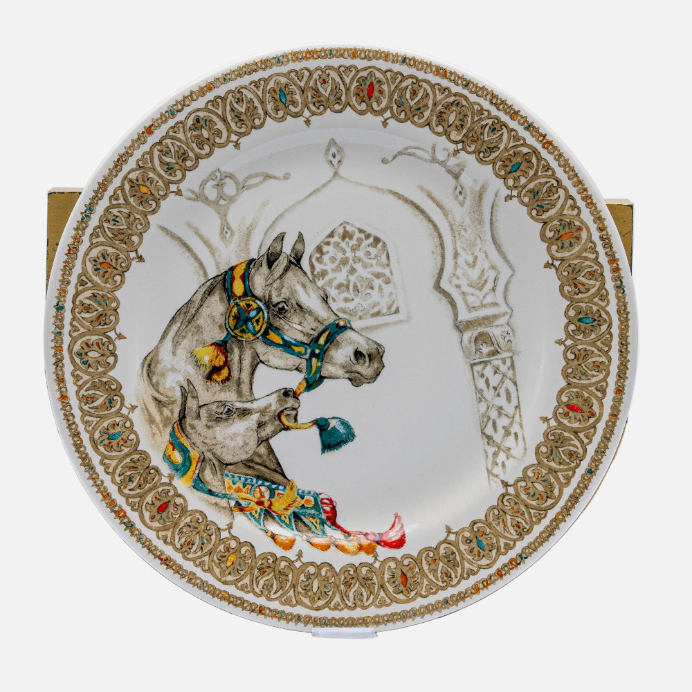 Chevaux Du Vent - Set of 6 assorted dessert plates
