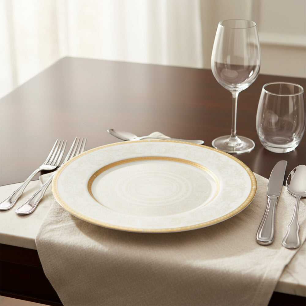 Elie Saab Opera White Charger Plate 31Cm