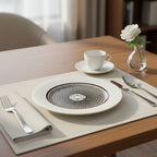 طبق عشاء أرجواني 27 سم