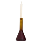 Frisk Recycled Glass Candle Holder – Prune
