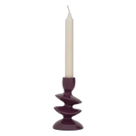 Tove Aluminium Candle Holder – Prune