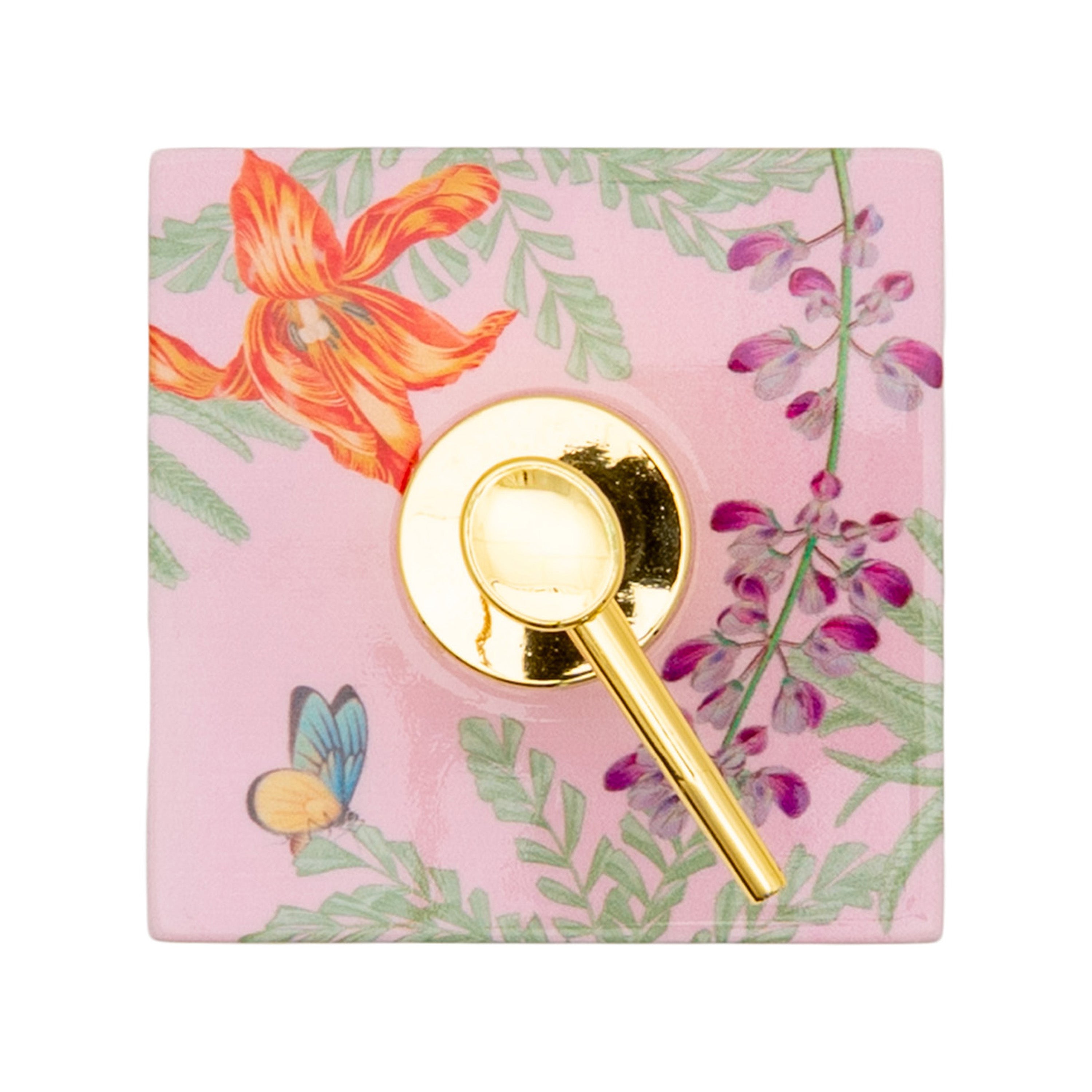 Paradise Garden Lacquer Soap Dispenser