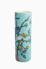 Antique Chinoise Rose Flower Vase – 30cm