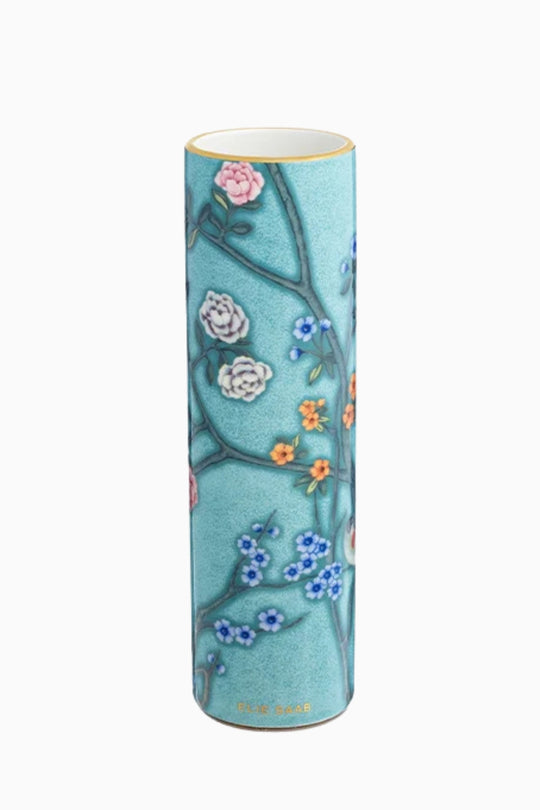 Antique Chinoise Lilium Flower Vase – 24cm