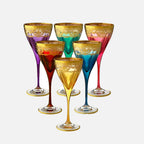Fusion Colours Wine Goblet P.70F Mix Glass