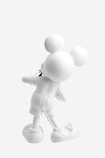 Mickey With Love Small Figurine - White/Silver