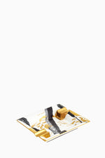 Golden Sumi-e Cigar Ashtray – 20x16cm