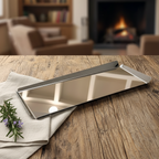 Sommet showplate rect, silver 51Cm