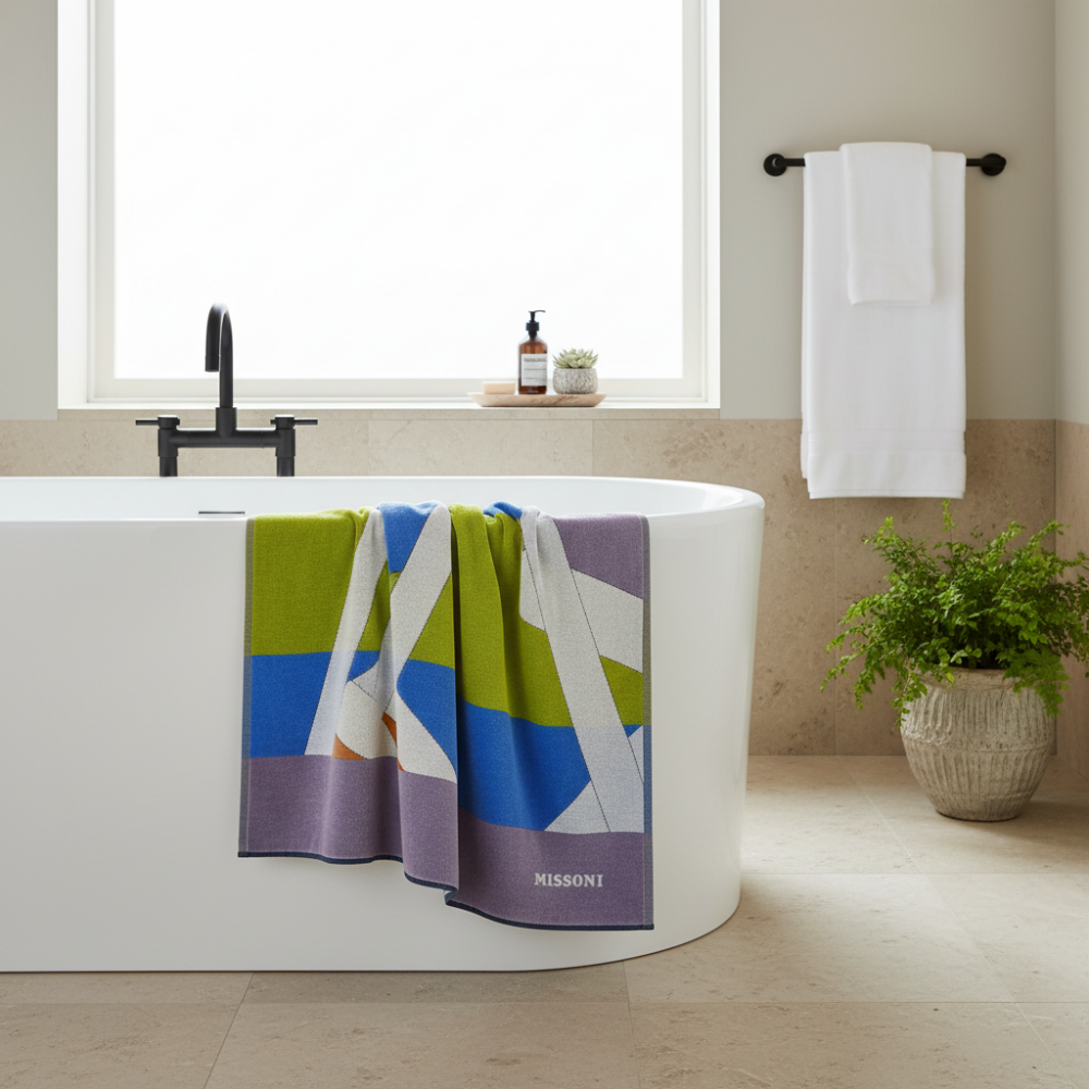 منشفة شاطئ أكابولكو 180×100 سم من قماش تيري القطني