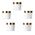 Champagne Goblet White, Cushion