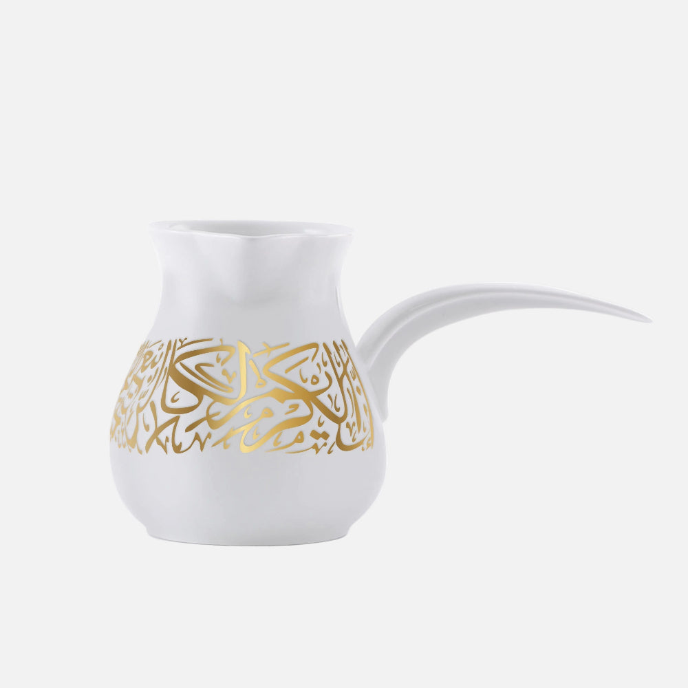 Dimlaj Kareem Large Turkish Coffee Pot (22K) gold gilded