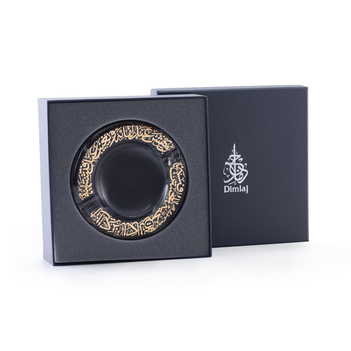 Dimlaj Kareem Large Ashtray (22K) gold gilded