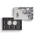 Dimlaj Touch Glimmer Set of 18 Pcs Assorted Drinkware Gold - Premium Tea Cups from Dimlaj Touch - Just $175! 