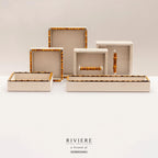 Bice Diamonds Square Valet Tray,18 x 18 x H.5cm
