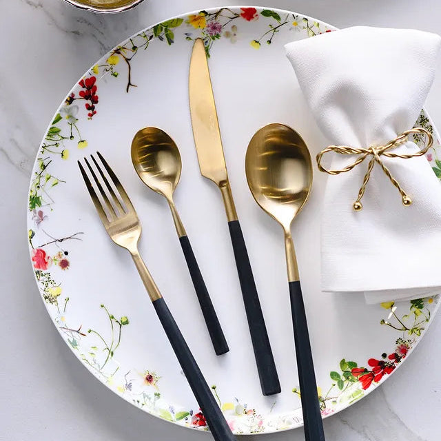 Fiocco Bow Napin Rings, Set of 4