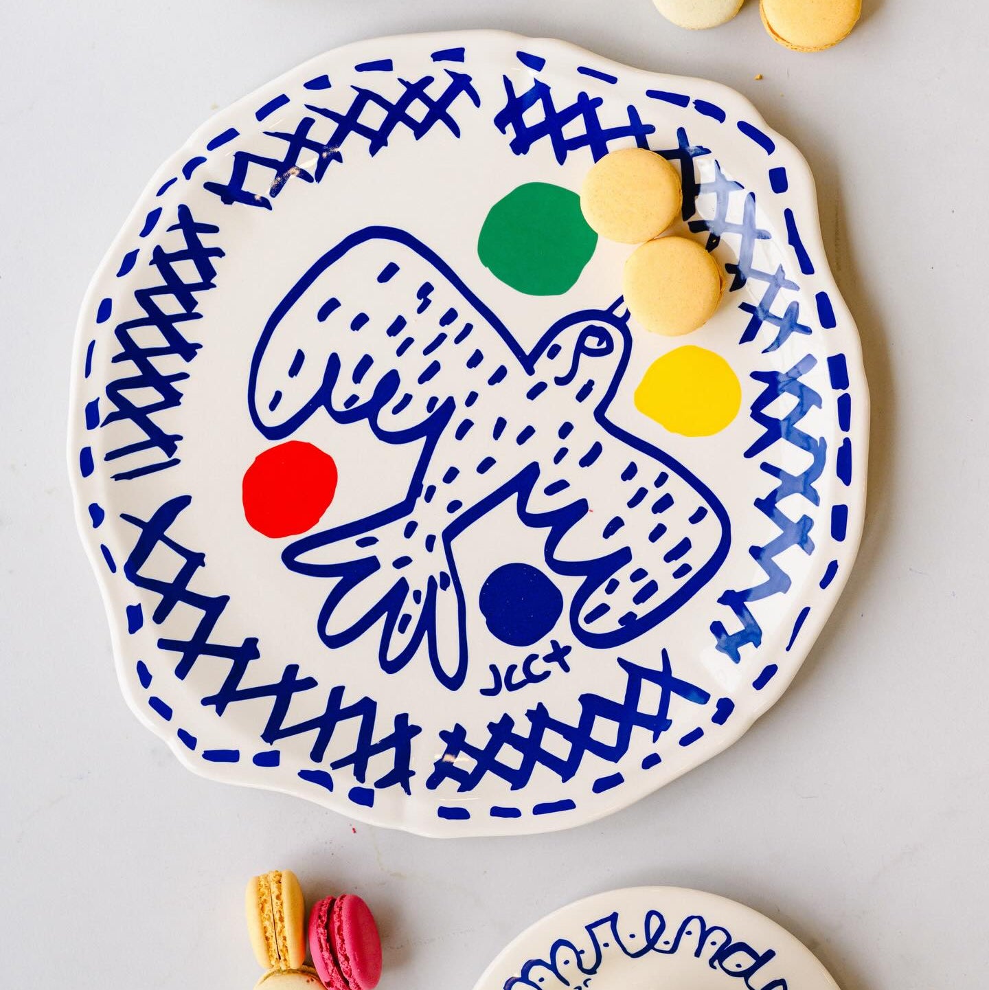 L'Archipel Sentimental Cake Plate, 34cm