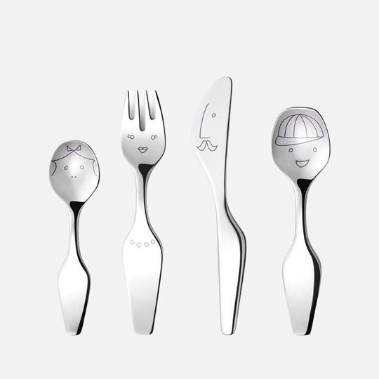ALFREDO The Twist Family, 4 pcs. cutlery set