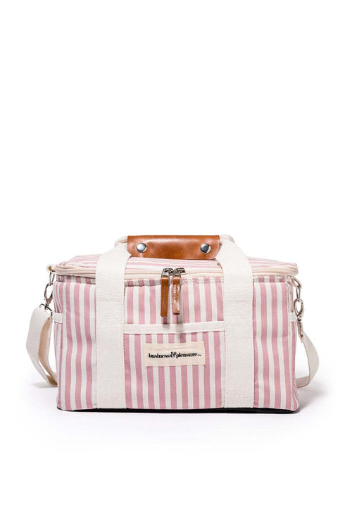 Lauren's Stripe Premium Cooler, Pink, 14L