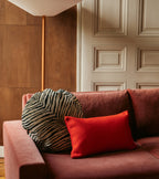 Bomboloni Tiger Velvet Round Cushion