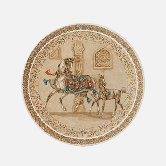 Cake plate - Wind horses