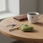 Call It Porte-Clés - Coeur Bronze/Vert Week-End Key Ring