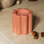 Candela Fig Tree Scented Candle in Powder Pink Ceramic Jar