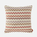 Capri Outdoor Cushion 40x40 cm with zig zag pattern