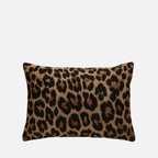 Carino Cushion — Leopard Jacquard (50x30 cm)