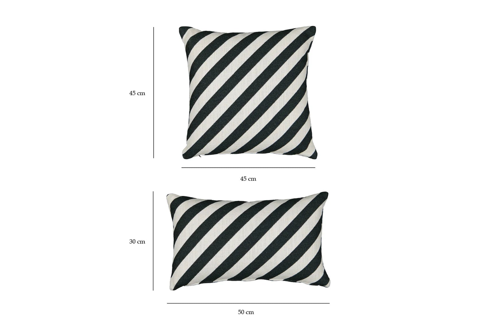 Carino Cushion — Leopard Jacquard (45 × 45 cm).