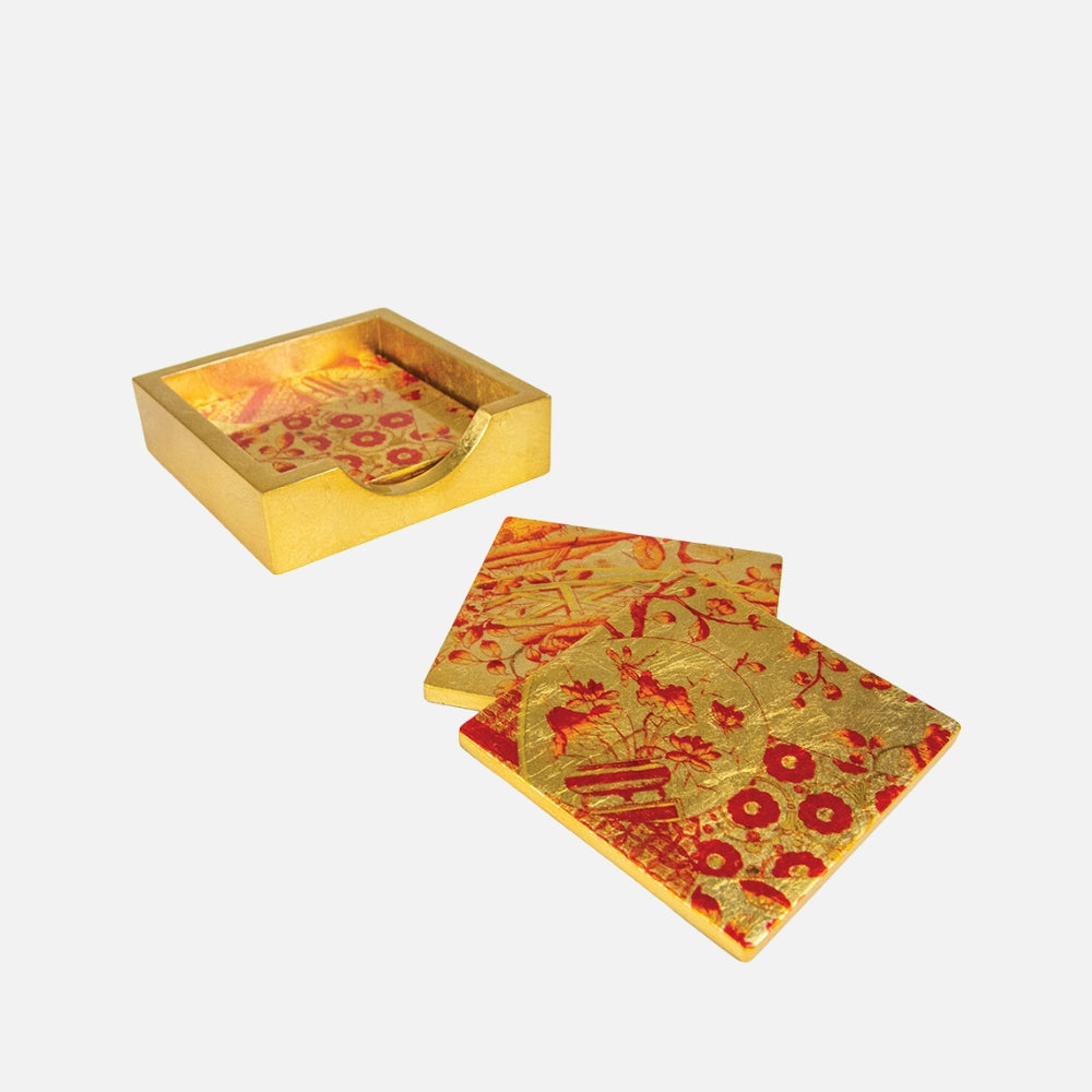 Hevea Lacquer Coaster Set