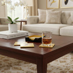 طقم قواعد أكواب كاسباري - زيب ذهبي