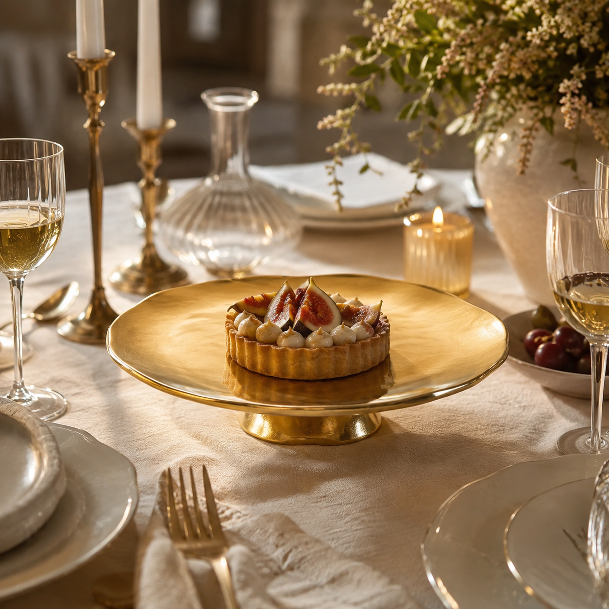 Senza Tempo Footed Cake Stand, 30.5cm