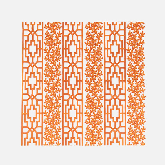 Coral &amp; Trellis Luncheon Napkins