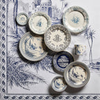 مجموعة من 6 أطباق متنوعة غير متطابقة - Les Dépareillées Blue (قطر 12,8 سم)