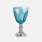 Dolce Vita Turquoise Acrylic Wine Glass