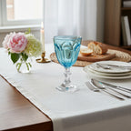 Dolce Vita Turquoise Acrylic Wine Glass