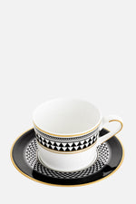 Mosaiques De Baalbek Tea Cup & Saucer 23Cl G.B.