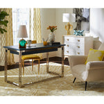 Gilded Gala Round Vase - Gold Porcelain Art Piece