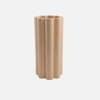 Duetto Solo Beige Vase